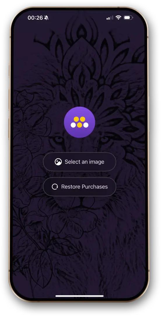 Step 1: Select an image from your device